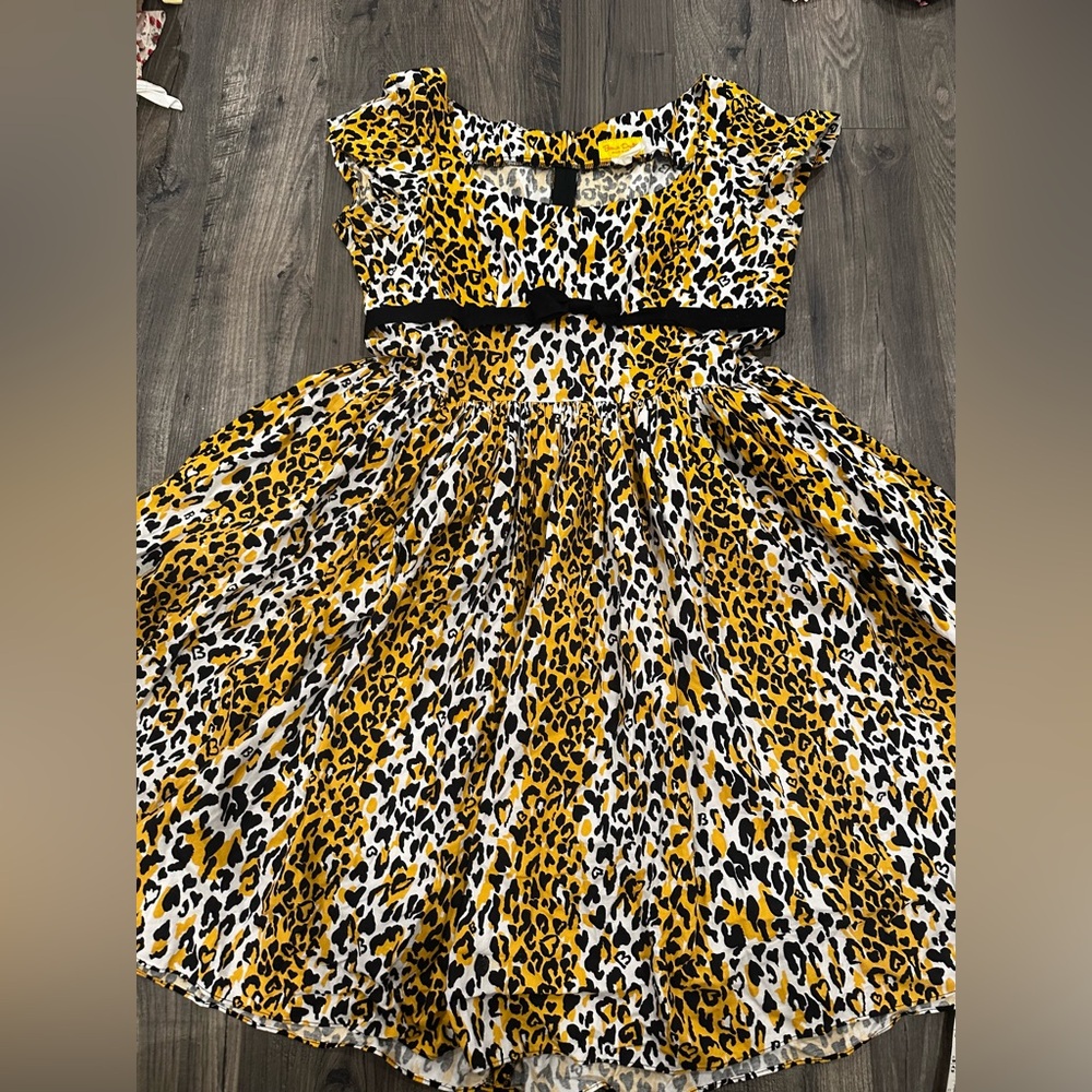 Bernie dexter leopard print dress